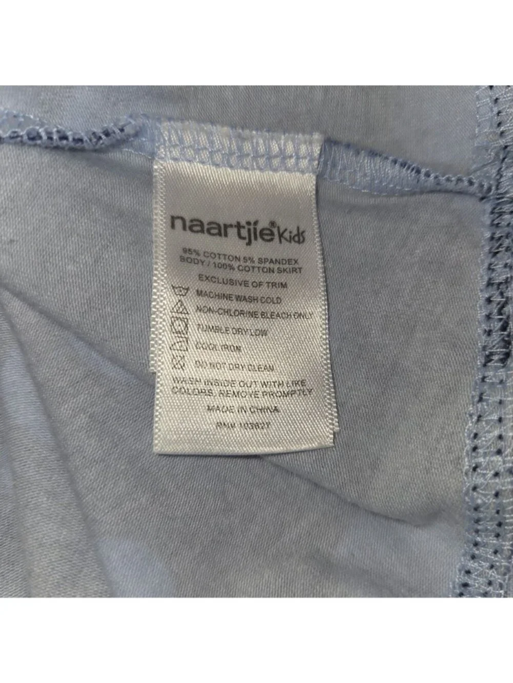 Naartjie Girls 5 Dress Blue Polka a dot Pattern zRuffled Mesh Hem. 4281